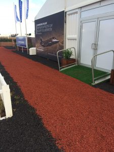 Aerolite's coloured long lasting scoria mulch